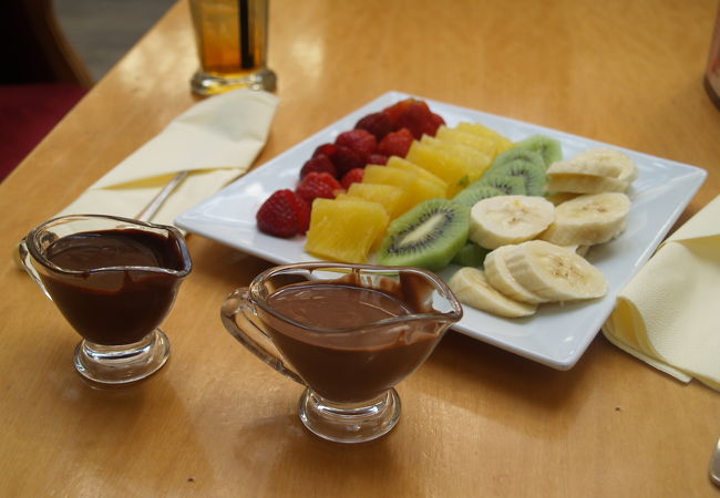 チョコレートがおいしいおしゃれカフェ