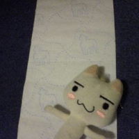 ホテルのトイレットペーパーが可愛かった！