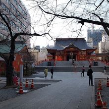 本殿へと続く道