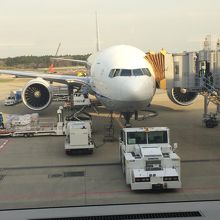飛行機はエコノミーは辛いかも。。