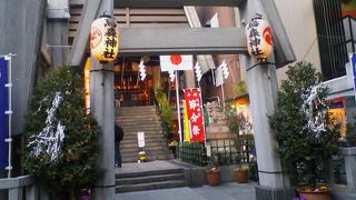 新橋駅最寄りの神社