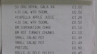 ウェイトローズやマークス＆スペンサーより少しお安い