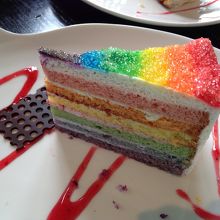 レインボーケーキ