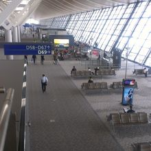 ラウンジからの風景