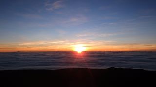 サンライズにはしっかりと防寒すること