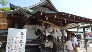 犬山城の途中に