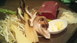 道産牛を目の前で