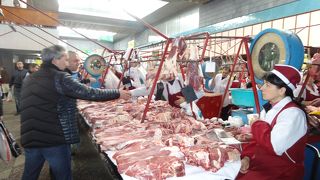 綺麗なマーケット