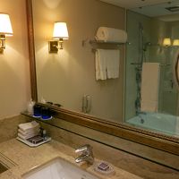 曇り止めの鏡でした