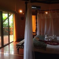 ハネムーンのデコレーションをしてくれました。