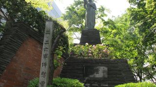 ＮＨＫの前にひっそりとありました。