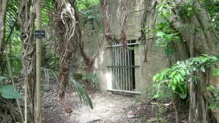 首里城の地下にあります