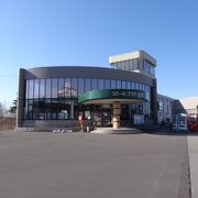 駒ヶ岳を望む道の駅