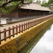 足軽の建物が残っているなんて・・・・・