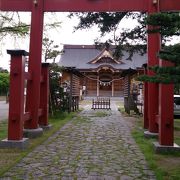 初詣になると３万人も来る神社だそうです