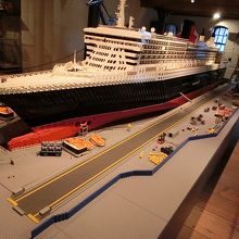 レゴでできた豪華客船。