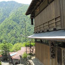 講中宿の風景