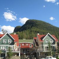 ホテルロビーの前の景色