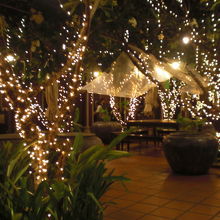 夕刻のレストラン