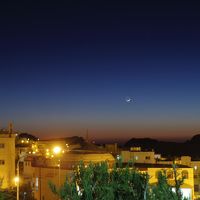 テラスからの夜景