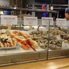 魚介類は何でもござれ。