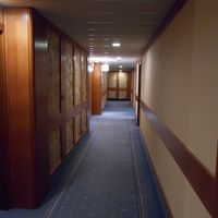 ホテルの廊下