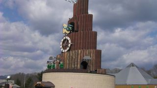 山の水族館と同じ敷地にあります