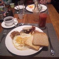 朝食のブッフェ一例です。