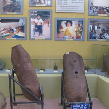 博物館内の展示物