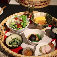朝食の画像です。朝もゆっくり食べられました。
