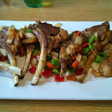 ラム肉ロースト