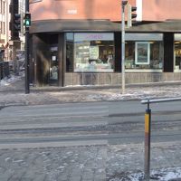 ホテル前の文具屋さんも可愛い！