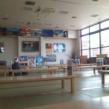 休憩室内の様子