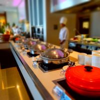 朝食バイキング