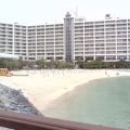 ホテルの前がビーチ