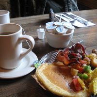 朝食バイキング