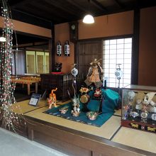 泉佐野ふるさと町屋館(旧新川家住宅) の季節の展示