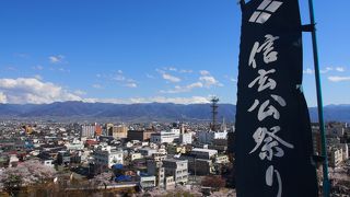 天守台からの景色が素晴らしい舞鶴城公