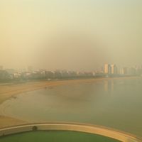 部屋からの景色です。