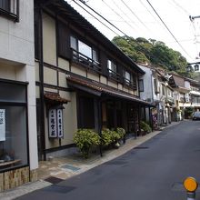 旅館街の輝雲荘