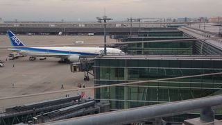 国際線の展望デッキ