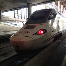 ALVIA マドリード＝カディス線にコルドバまで乗車