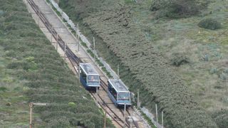 ケーブルカーで楽々シティオへ