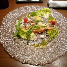 お魚料理のサーモン