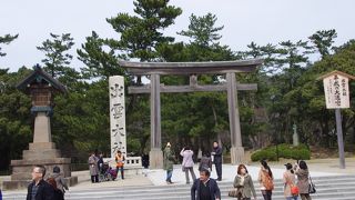 神々のおわす国出雲の大社。厳かな気分になります。