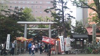 例大祭の日に足を運びました