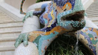 朝一（8時）に行けばトカゲちゃんとのツーショットは取り放題です。