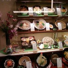 メニューも選択肢がいっぱい。