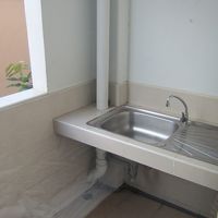 ベランダに何故かシンク