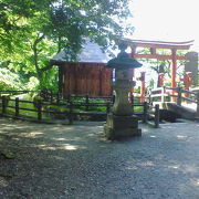 飯盛山の麓にある神社